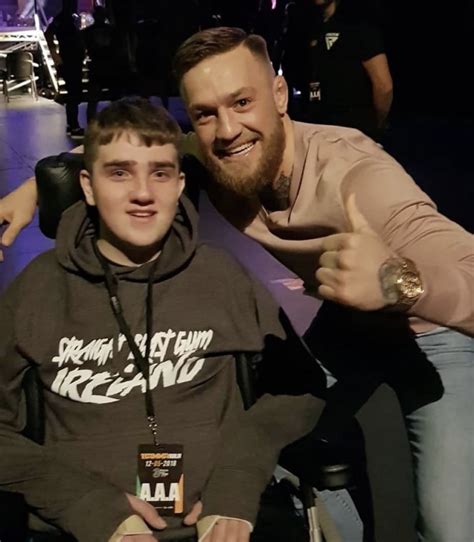 conor mcgregor teenager